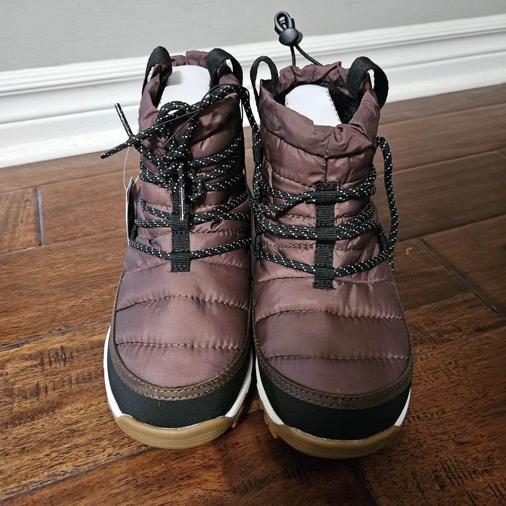 Women's Burgundy Winter Ankle Boots